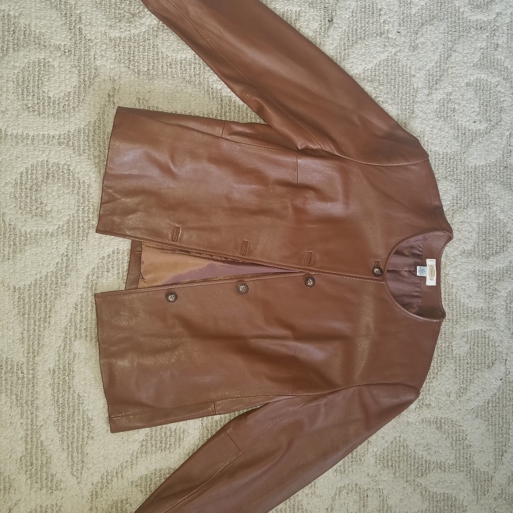 Talbot leather jacket